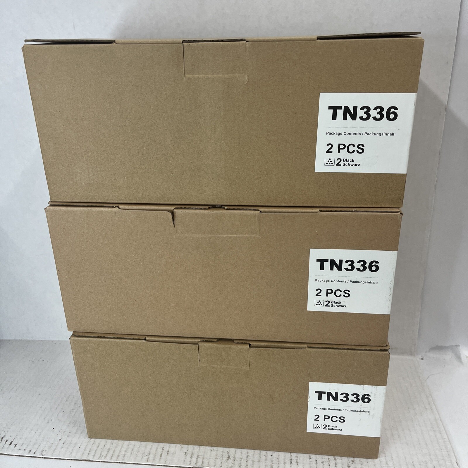 EZ Ink TN336 Black Toner Six Cartridges 