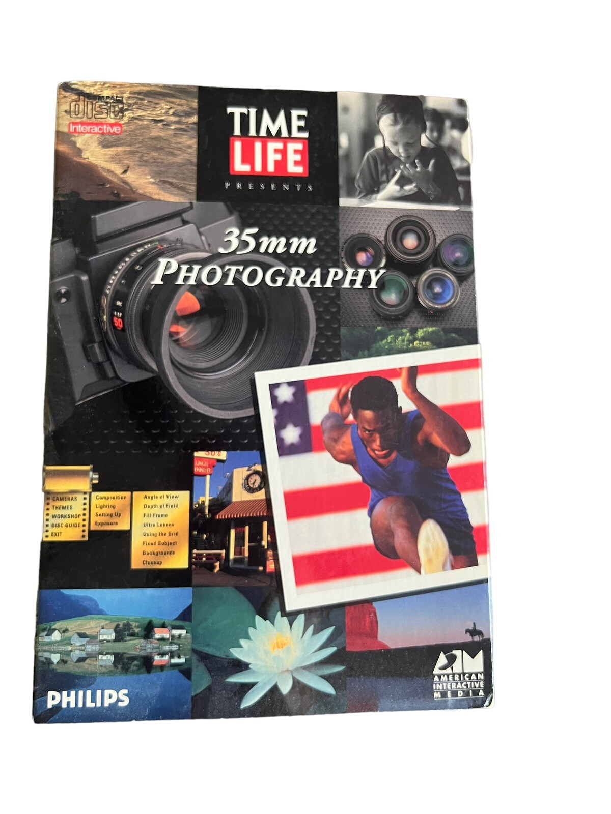 Time Life 35 mm Photography Philips CD-i English Interactive CDi photos pictures