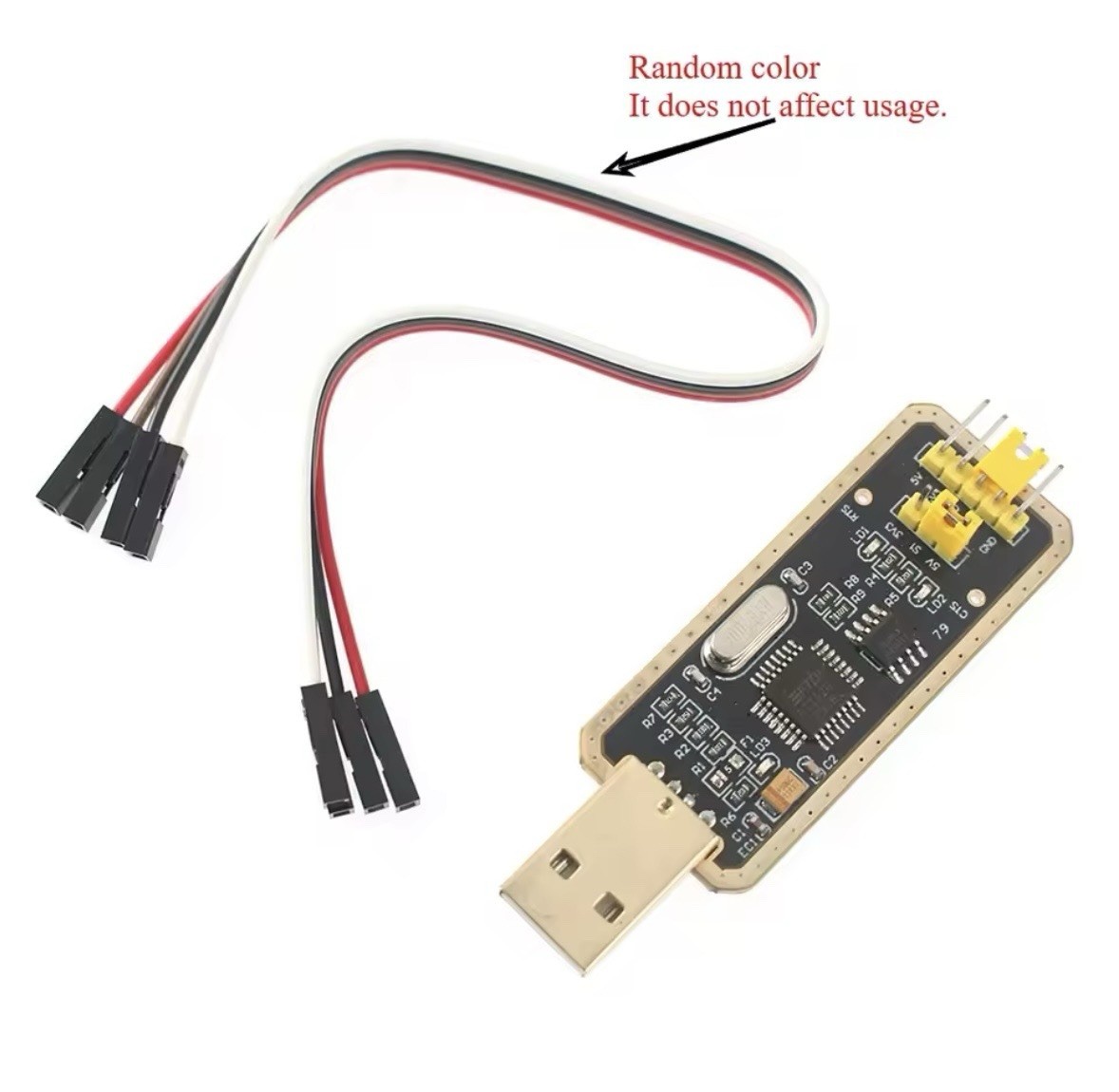 USB to TTL UART Serial Adapter 3.3V/5V for Arduino ESP Windows Linux