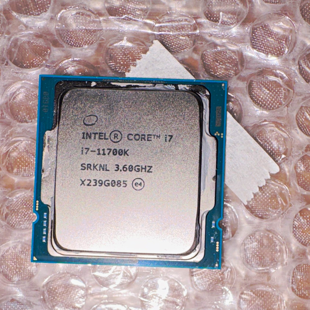 Intel Core i7-11700K 3.60GHz 11th Gen CPU Processor MPN SRKNL X239G085