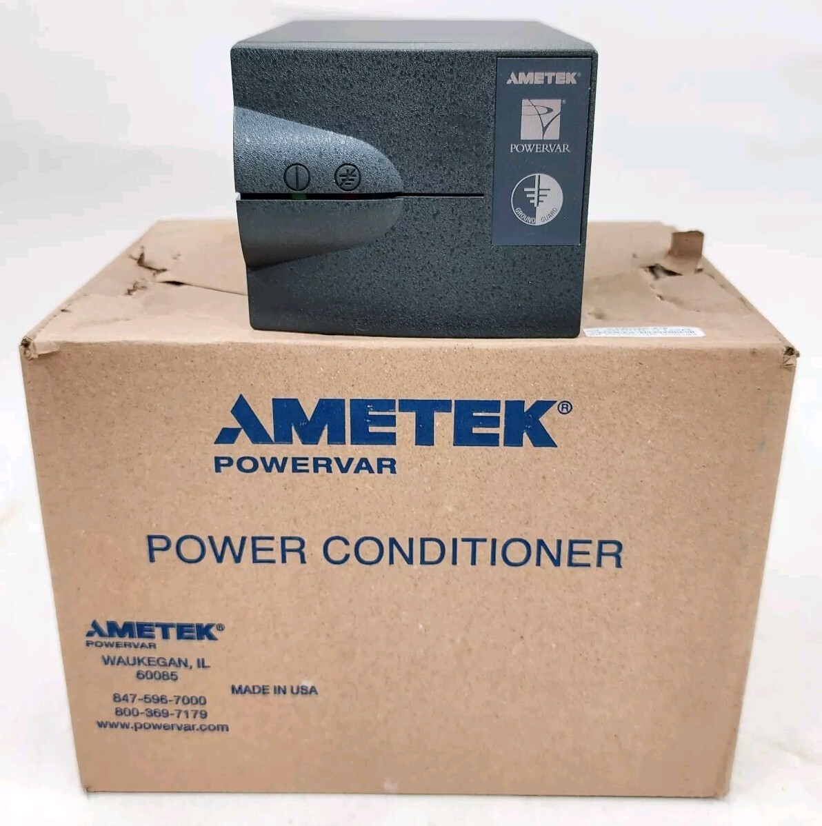 AMETEK POWERVAR POWER CONDITIONER ABCG065-11W PN 66008-68R New Disc & Manual