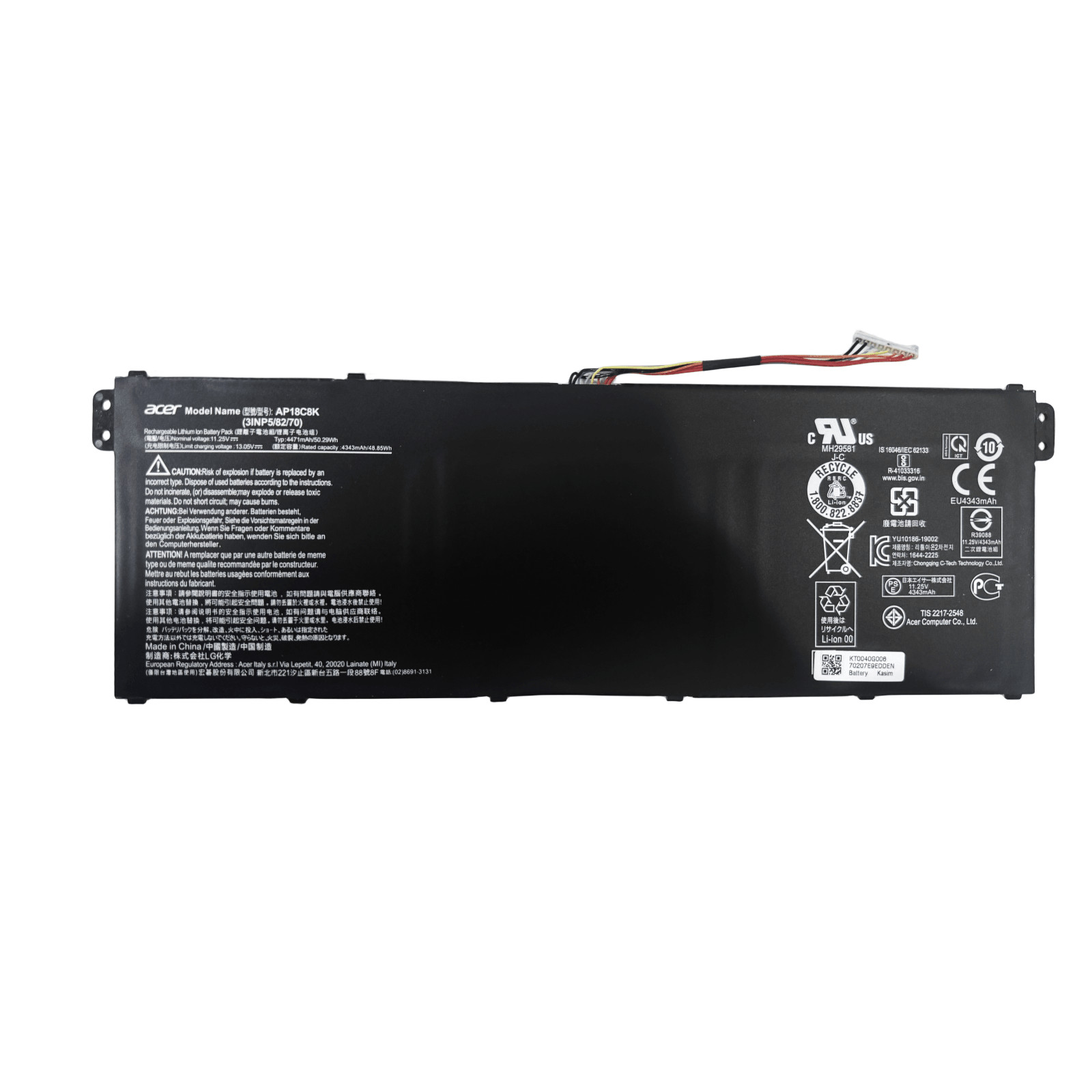 Genuine AP18C8K Battery for Acer Aspire 5 A515-56 A515-56G A515-56S A515-56T OEM