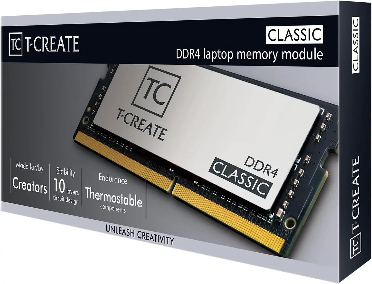 NEW Team Group T-CREATE 64GB (2x32GB) DDR4 SO-DIMM 3200 PC4 25600 Laptop Memory
