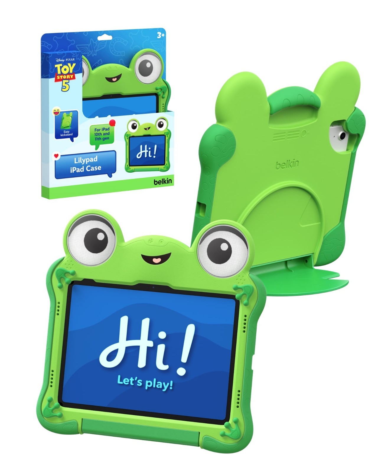 Belkin Disney Pixar Toy Story 5 Lilypad  iPad A16 Kids Case 11th/10th Gen *New*