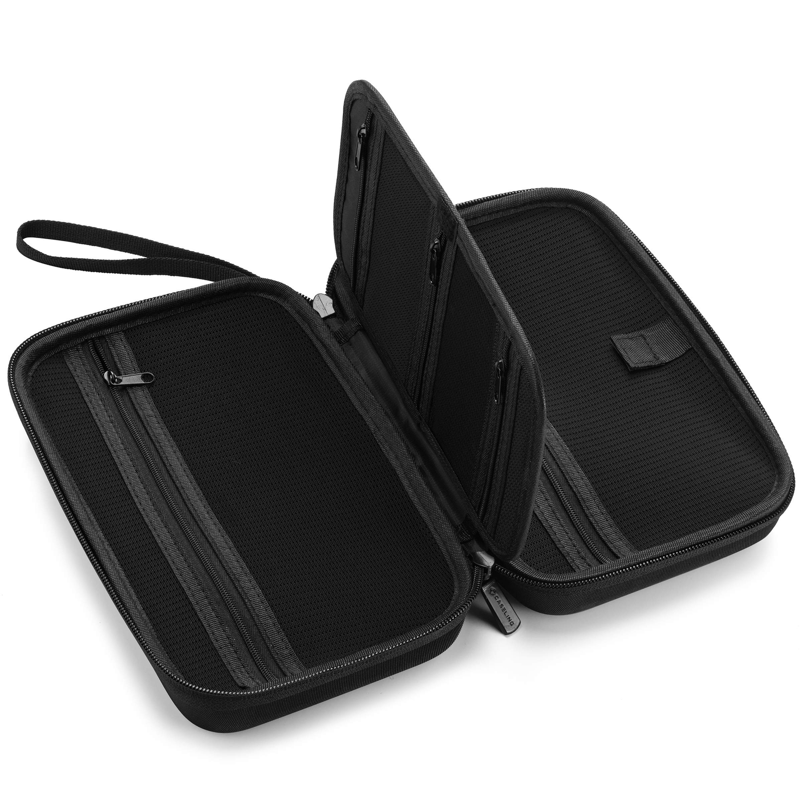 Caseling Universal Electronics/Accessories Hard Travel Organizer Carrying Cas...