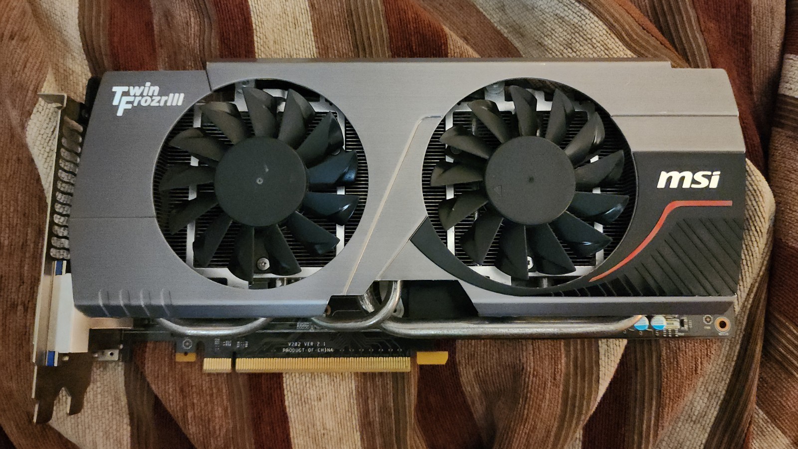 MSI GTX 660ti 3GB Twin Frozr III GPU Tested Working Clean HDMI DVI PCIe