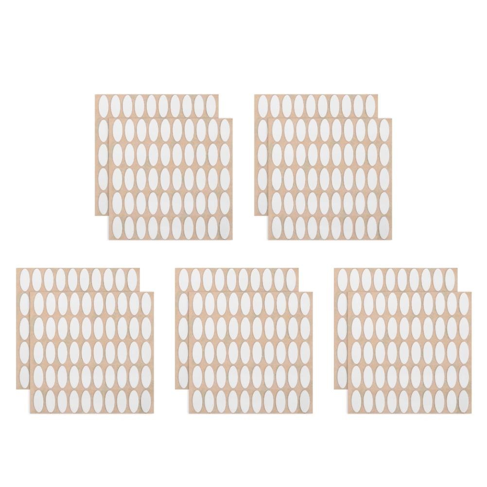 500 PCS Mouse Feet Skates, Low Friction Replacement Glide Pads, Anti Slip Mouse