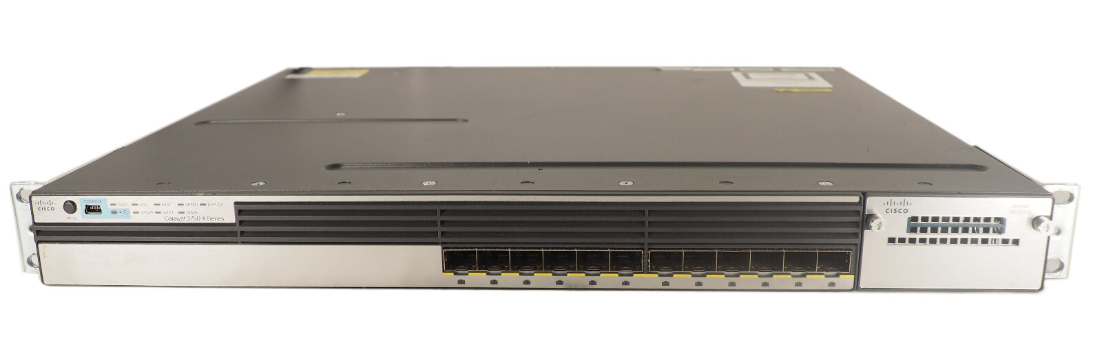 CISCO 3750 X WS-C3750X-12S-S 12 SFP Port Networking Switch 
