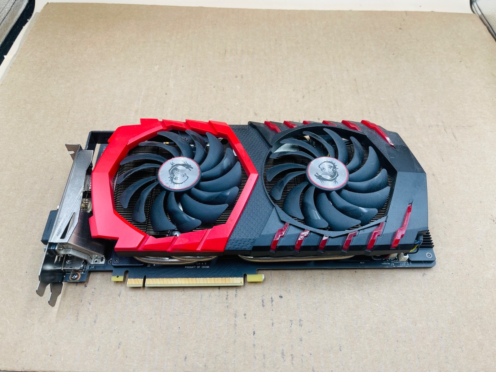 MSI NVIDIA GeForce GTX 1080 GAMING X 8G 8GB Multi-Monitor HDMI/DP/DVI-D