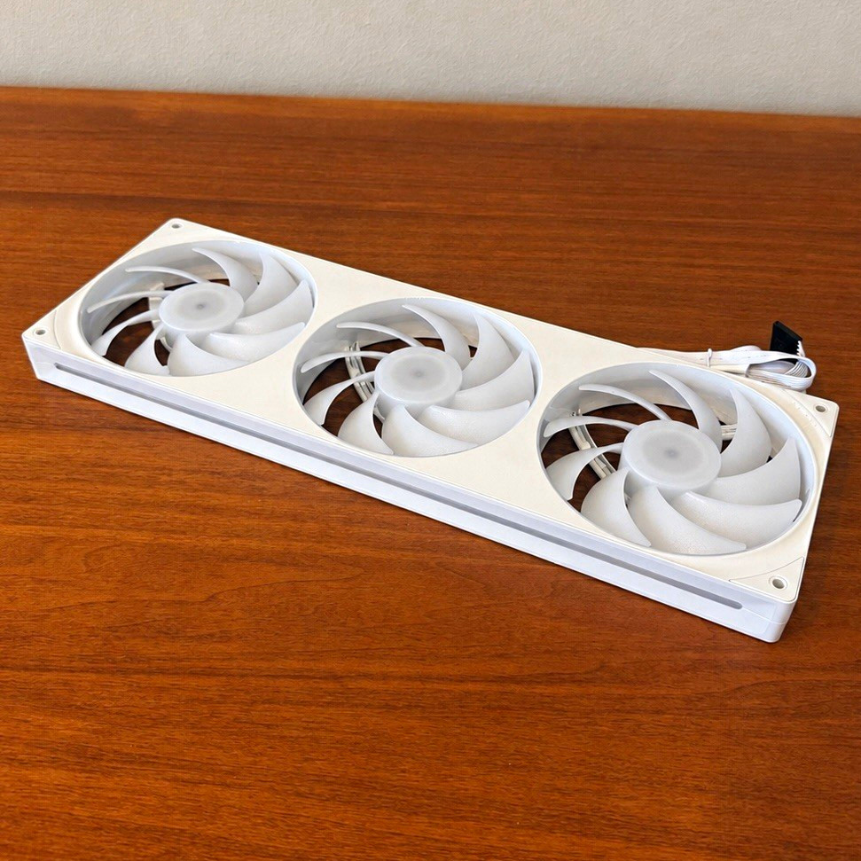 NZXT RGB 3-Fan Module White