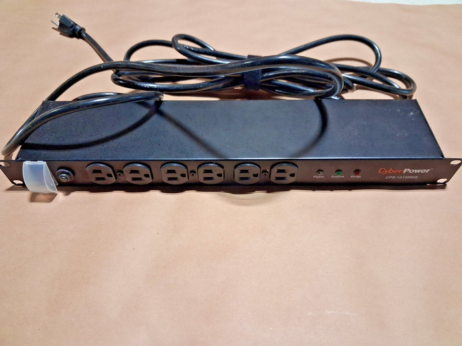 Cyber Power CPS-1215RMS 12 Outlet Rackbar Surge Protector Used