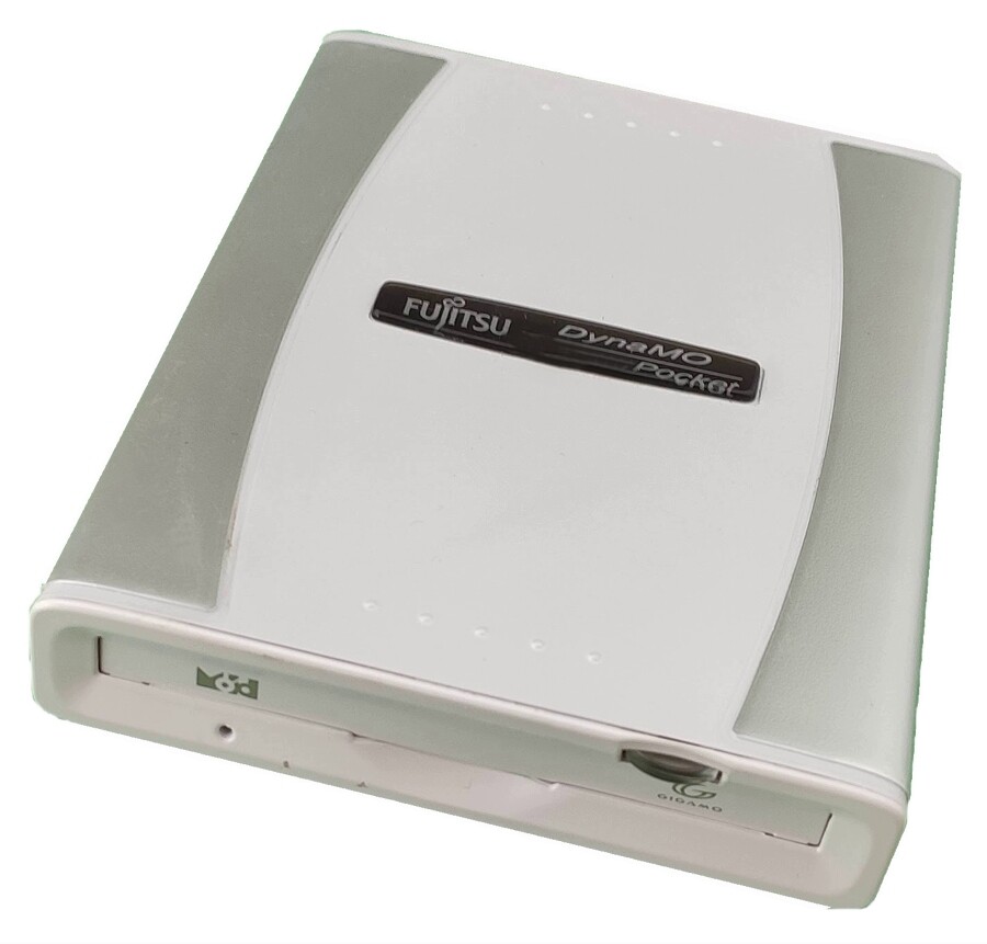 Fujitsu DynaMO 640U2 Poket DMO64PT2S 640MB External MO Drive NEW