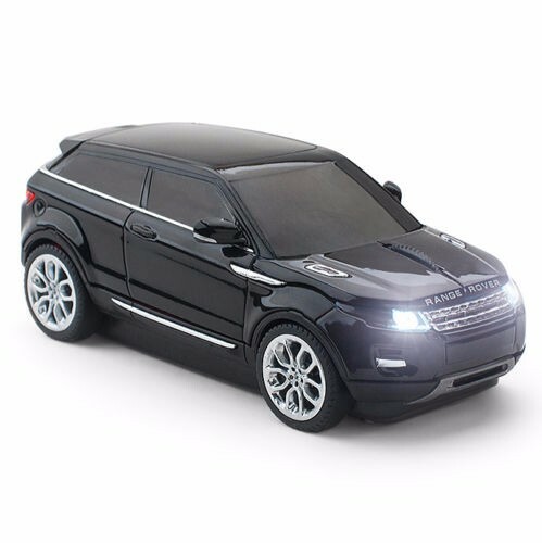 New LED Headlights Optical Sports Car Wireless Mouse
