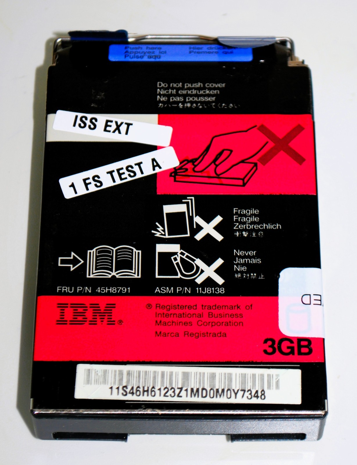 Vintage IBM ThinkPad  Laptop 3 GB and 3GB Hard Drive