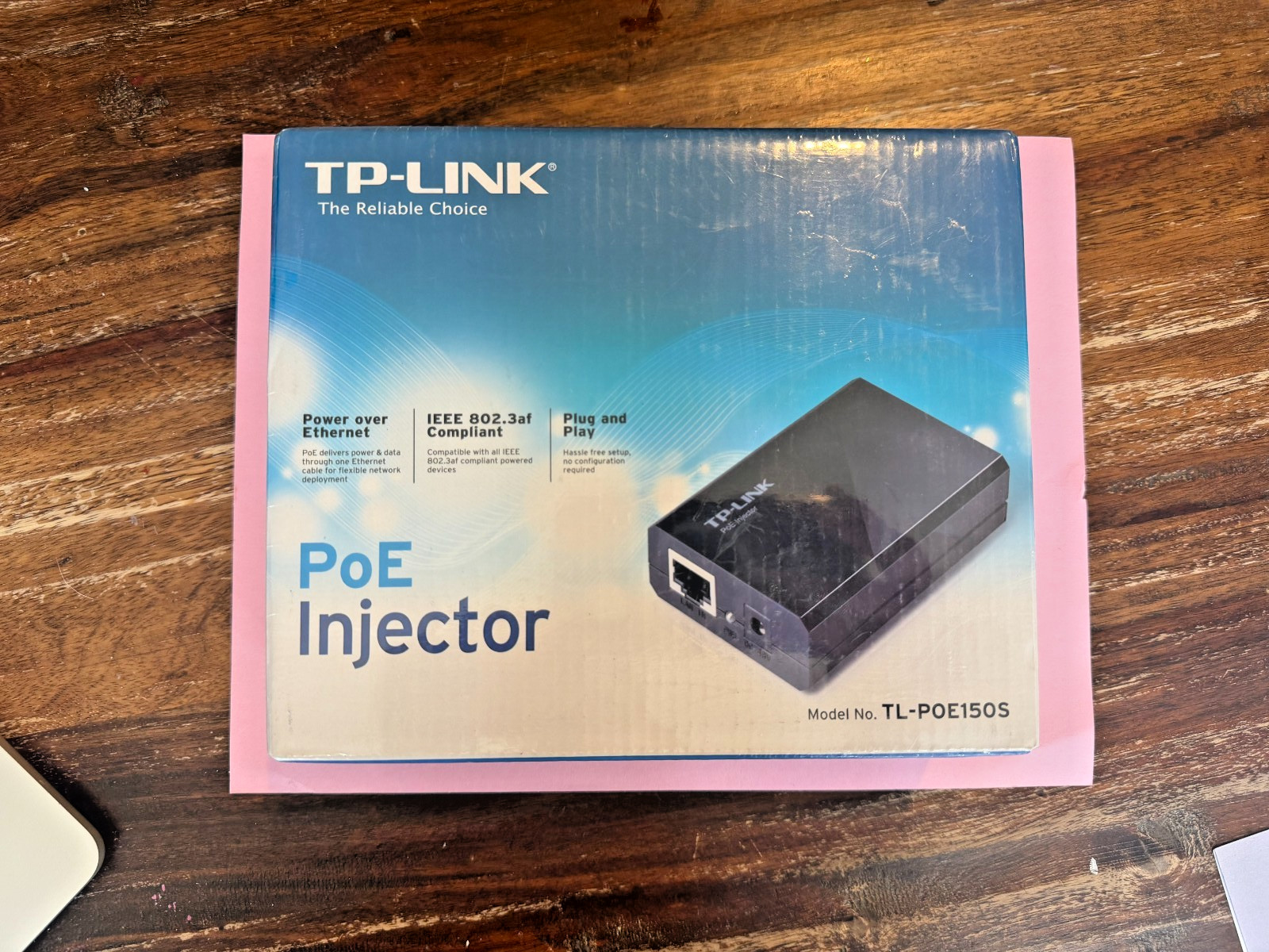 BRAND NEW TP-Link TL-POE150S Gigabit PoE Injector | IEEE 802.3af Compliant (NIB)