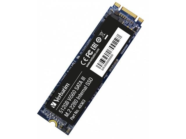 Dysk SSD wewnętrzny Verbatim Vi560 S3 512GB M.2 2280 SATA Verbatim