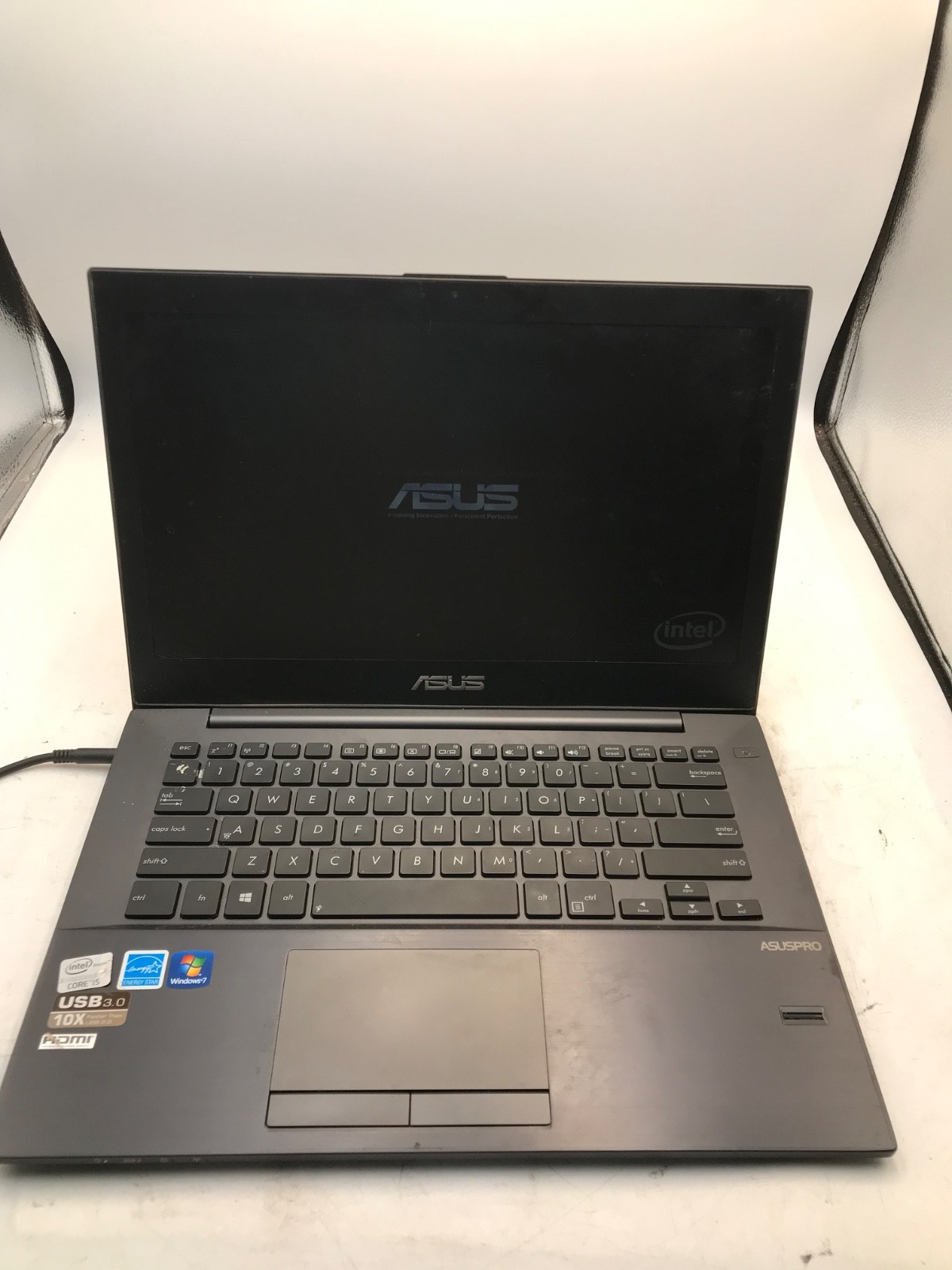 ASUS BU400A UltraBook Intel i5-3317U 14" Laptop -BAD SPEAKER/BIOS LOCKED -MZ