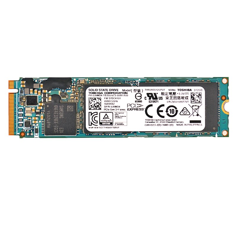 Toshiba SSD XG3 THNSN5512GPU7 512GB M.2 2280 PCIe 3.0