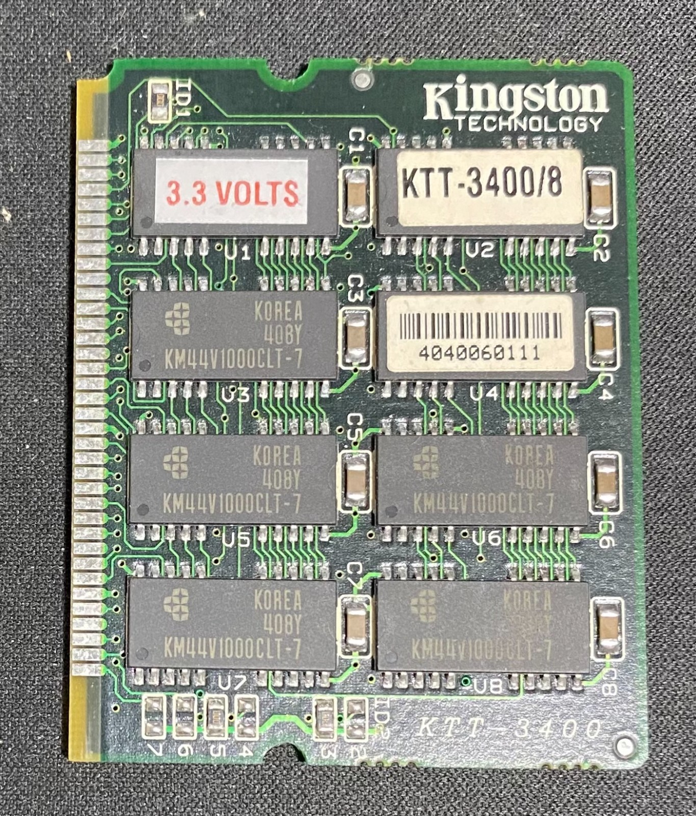 Kingston KTT-3400/8 an 8MB memory expansion kit.