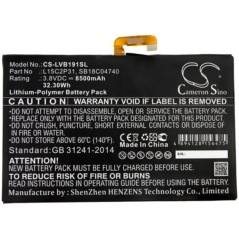 BATTERIE 8500mAh L15C2P31 SB18C04740 For Lenovo Yoga Book YB1 YB1-X90F X91F