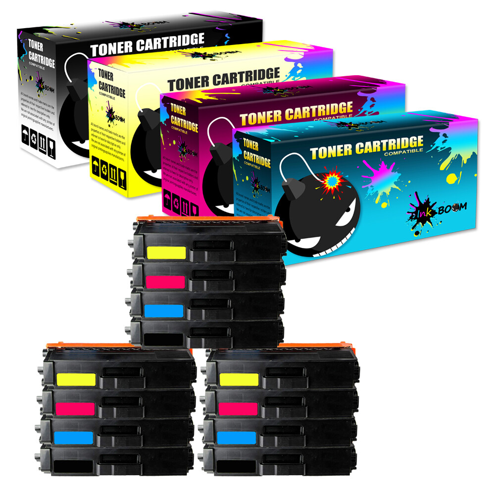 12 x Toner Cartridge fits Brother TN-336 TN336 HL-L8350CDW MFC-L8600CDW L8850CDW