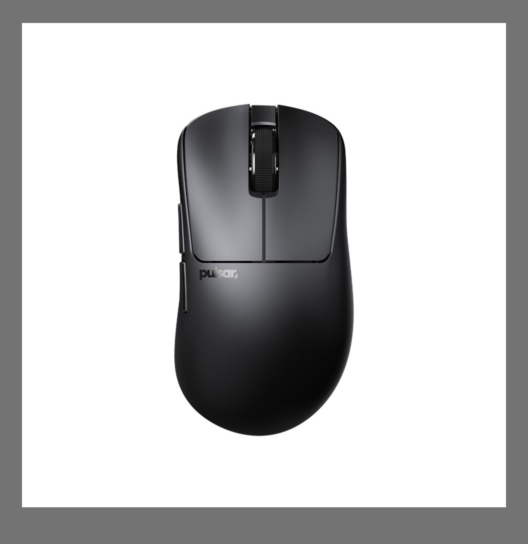 Pulsar Gaming Gears Xlite Crazylight Gaming Mouse, Jet Black Medium