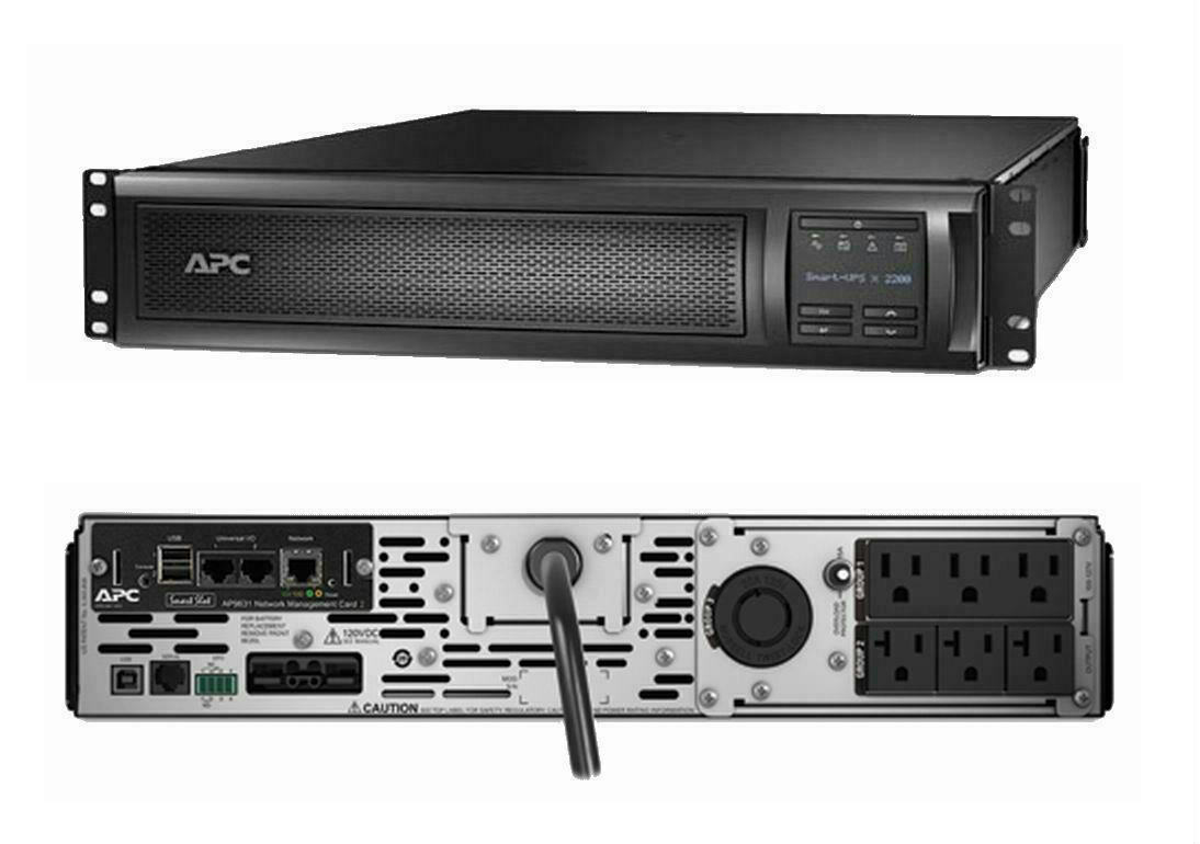 APC Smart-UPS X SMX3000RMLV2UNC Rack/Tower LCD UPS with N M Card & BN Batteries 