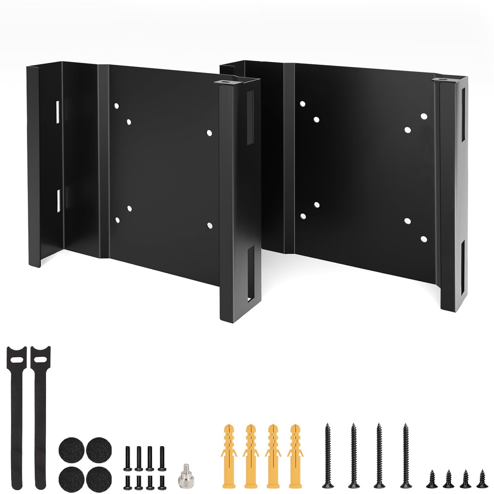 2 Pack Mini PC Mount for Dell OptiPlex Micro Form Factor Case Wall VESA and U...