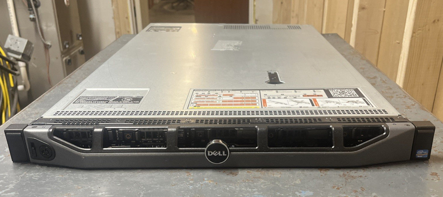 Dell PowerEdge R620 2xXeon E5-2609v2 2.5GHz 96GB DDR3 Ram PERC H310 NO HDD NO OS
