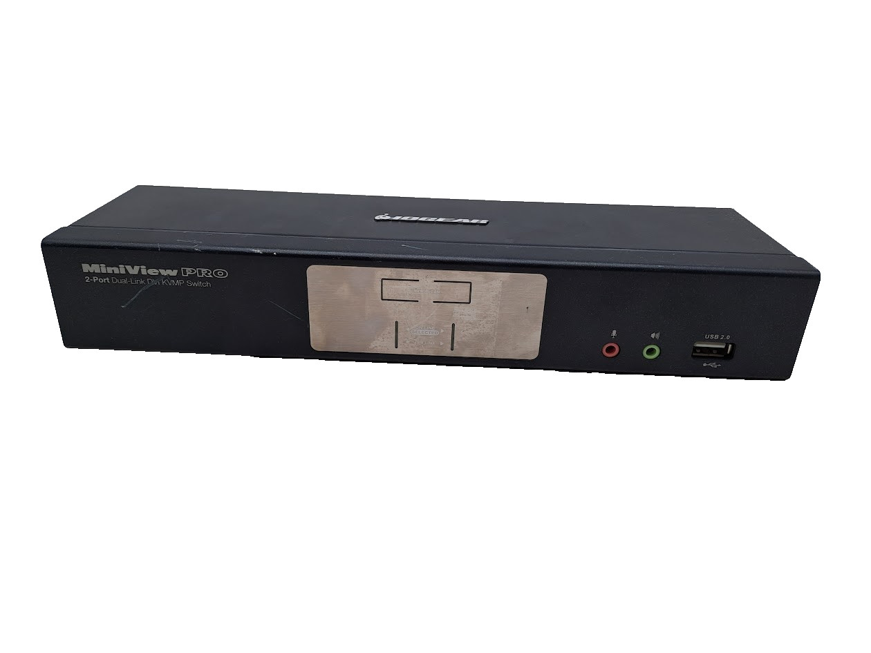 IOGEAR MINIVIEW PRO 2-PORT DUAL-LINK DVI KVMP SWITCH GCS1782G