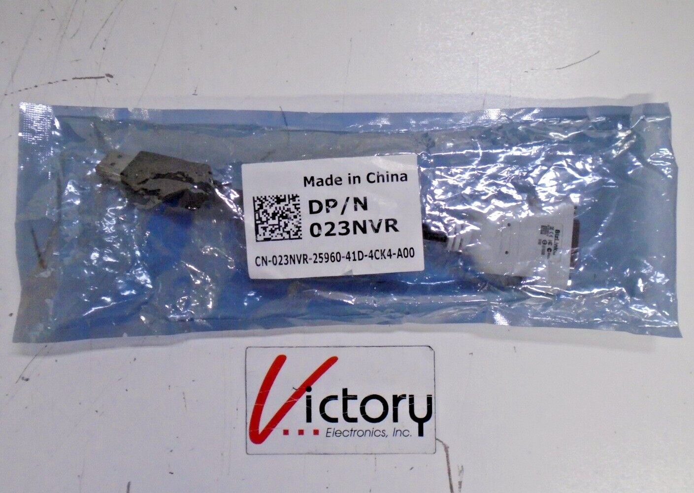 NEW BizLink Display Port to DVI Adapter Cable | Dell: 023NVR | CN-023NVR-25960