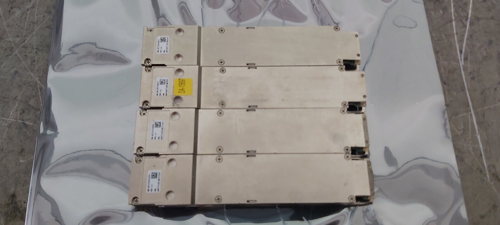 Mix of 4 Mellanox Nvidia MOPT4-NFLMCST3U0 MOPT4OPT-NFLMD3U0 Transceiver UPS Ship