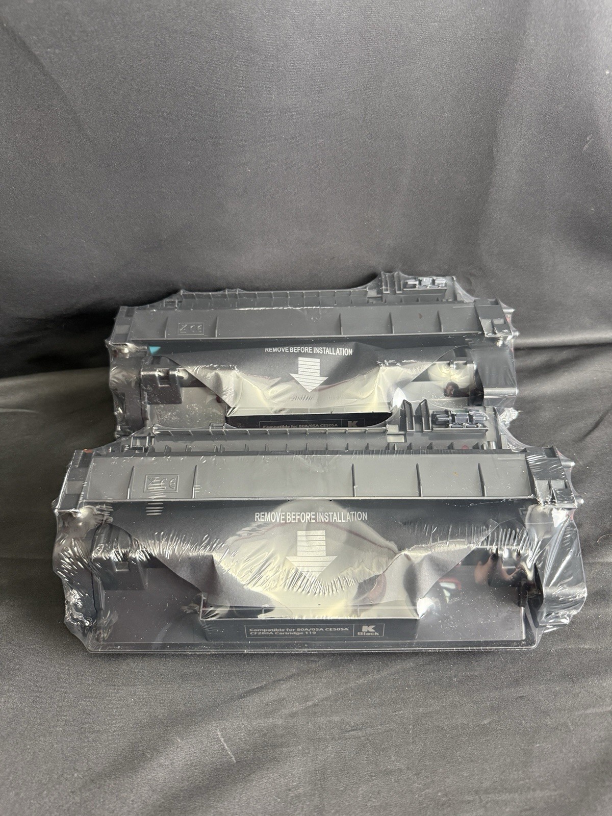 2 Pack CF280A Toner Compatible with HP 80A LaserJet Pro 400 M401dn M401n M425dn