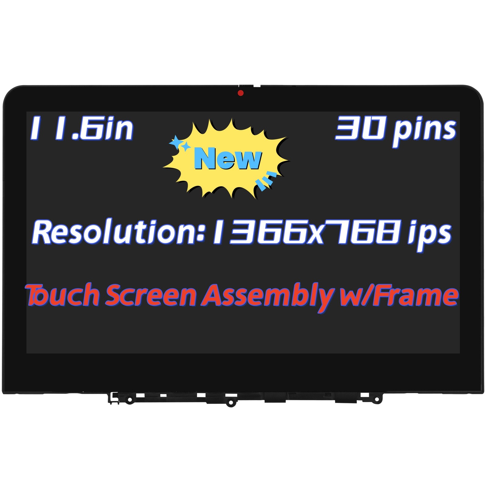 5M11Q54440 For Lenovo 500e Chromebook Gen 4s 83N8 83LS Touch Screen LCD IPS HD