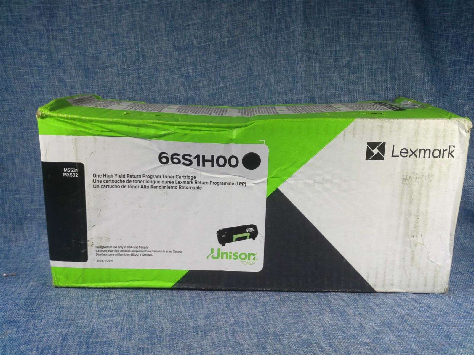 Genuine Lexmark 66S1H00 Ultra High Yield Toner Cartridge - NEW - 