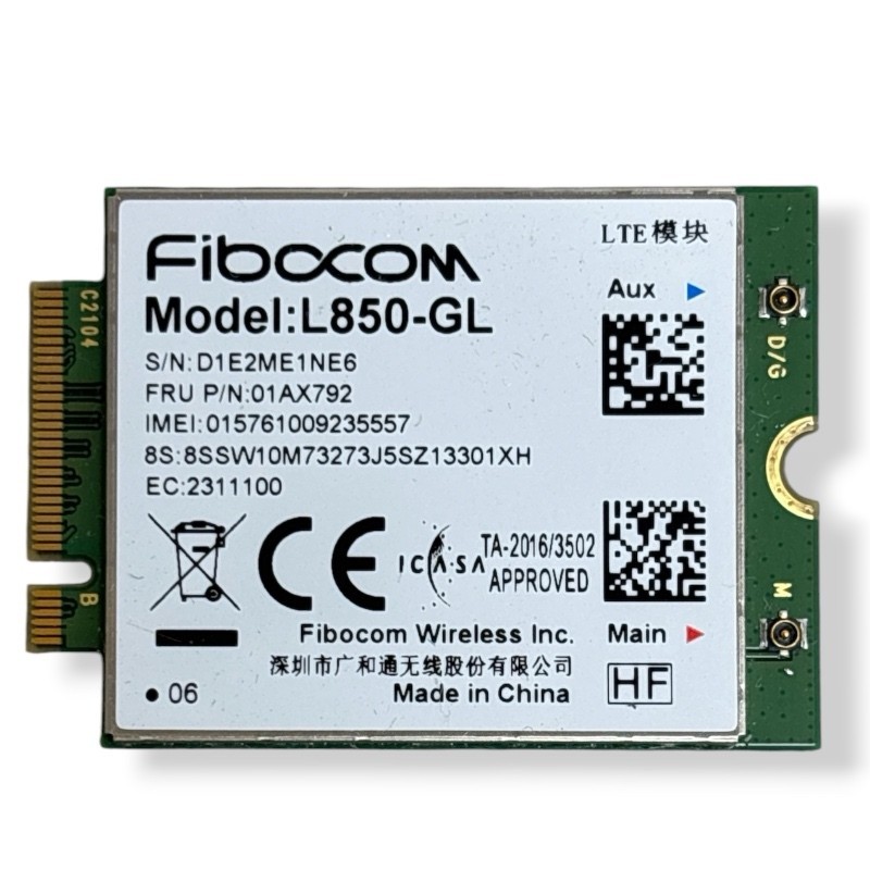 Genuine Fibocom L850-GL CAT9 M.2 4G LTE WWAN Network Card Modem Module ThinkPad