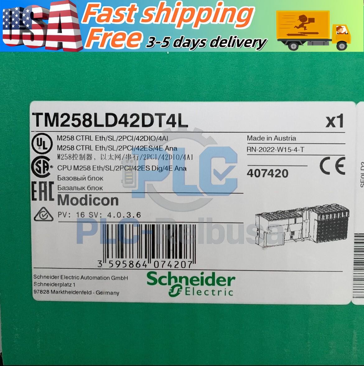For NEW Schneider TM258LD42DT4L PLC programmable contro Original and authent