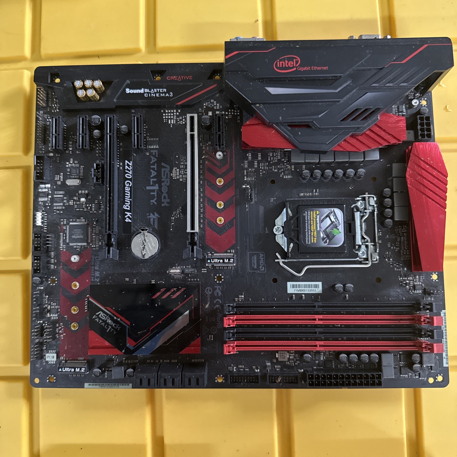 ASRock Fatal1ty Z270 Gaming K4 LGA1151 ATX Motherboard Intel Z270 DDR4