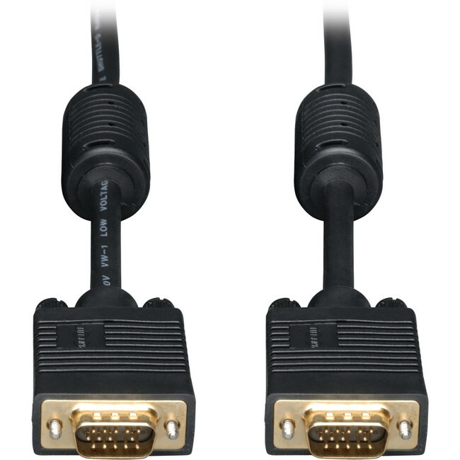 Tripp Lite 20ft VGA Cable P502-020 Gold HD15 M/M SVGA RGB Coax