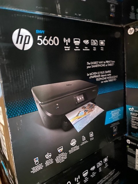 HP F8B04A Envy 5660 All-In-One Printer - BRAND NEW Retail Box ( BOX IS DAMAGED)