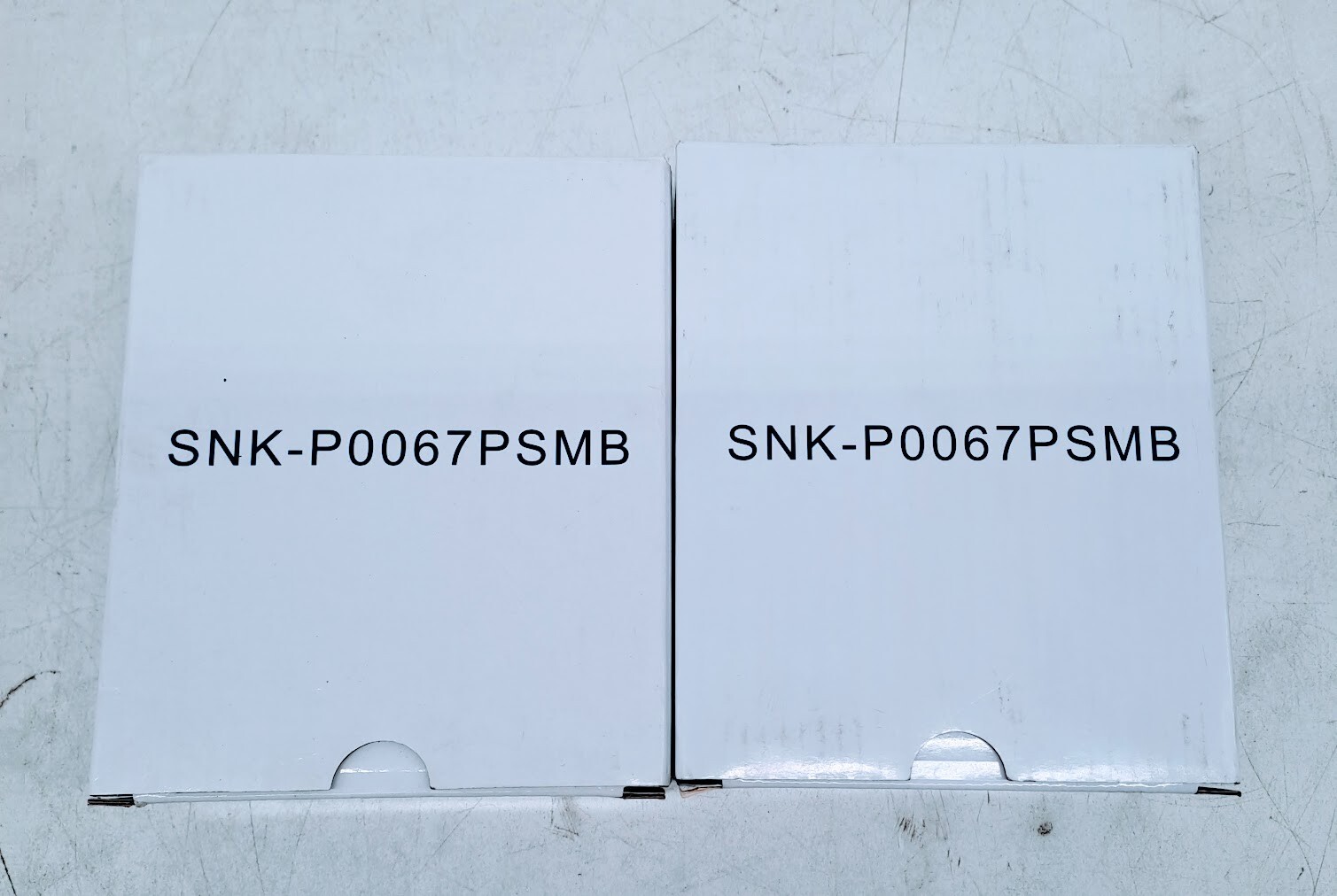 Lot of 2 Supermicro 1U Passive Scalable CPU Heat Sink Socket SNK-P0067PSMB