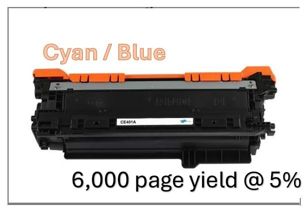 CE400X  For HP LaserJet 500 Color Toner Cartridge M570 M551n M551dn M575dn