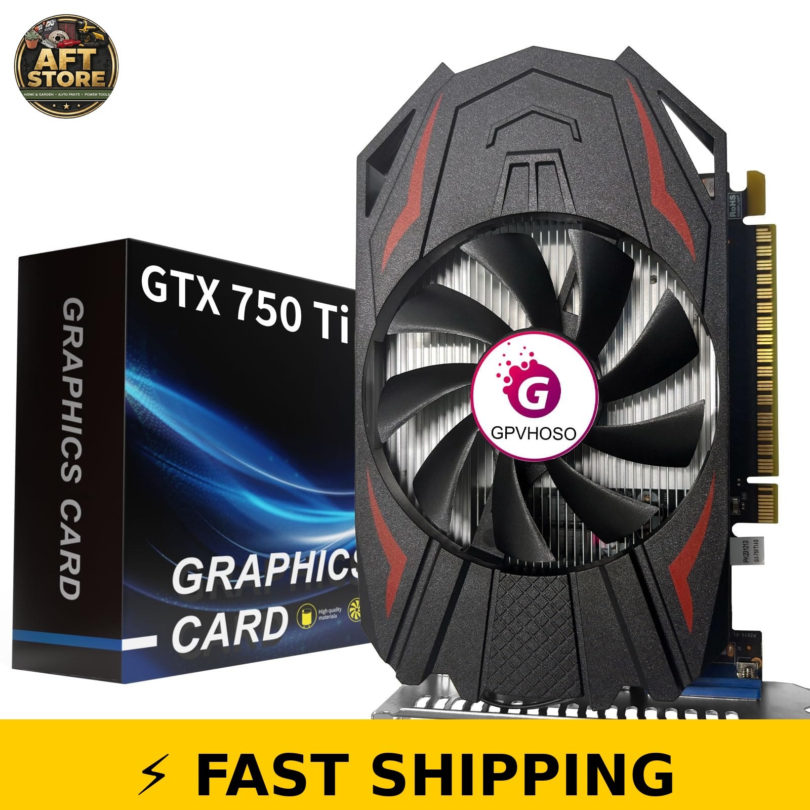 GPVHOSO GTX 750Ti 4GB Graphics Card - GDDR5