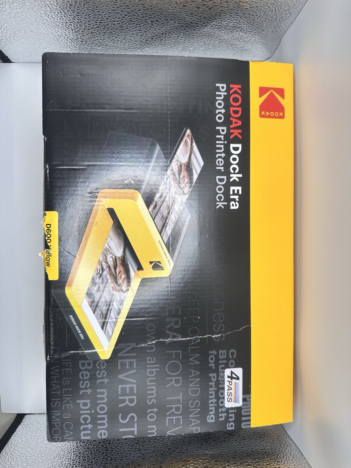 KODAK Dock ERA Plus 4PASS Instant Photo Printer, 4x6 inches, 90 Sheets Bundle