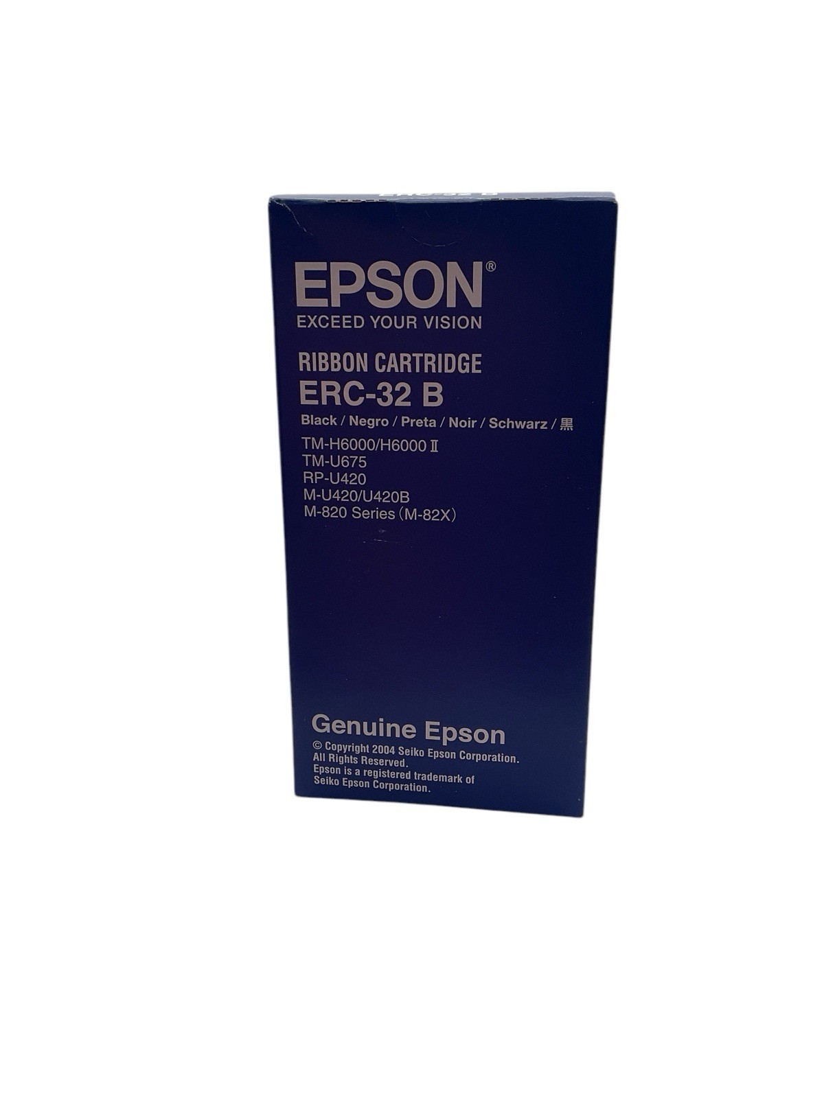 Genuine Epson Black Ribbon Cartridge ERC-32 B for TM-H600/H6000 RP-U420