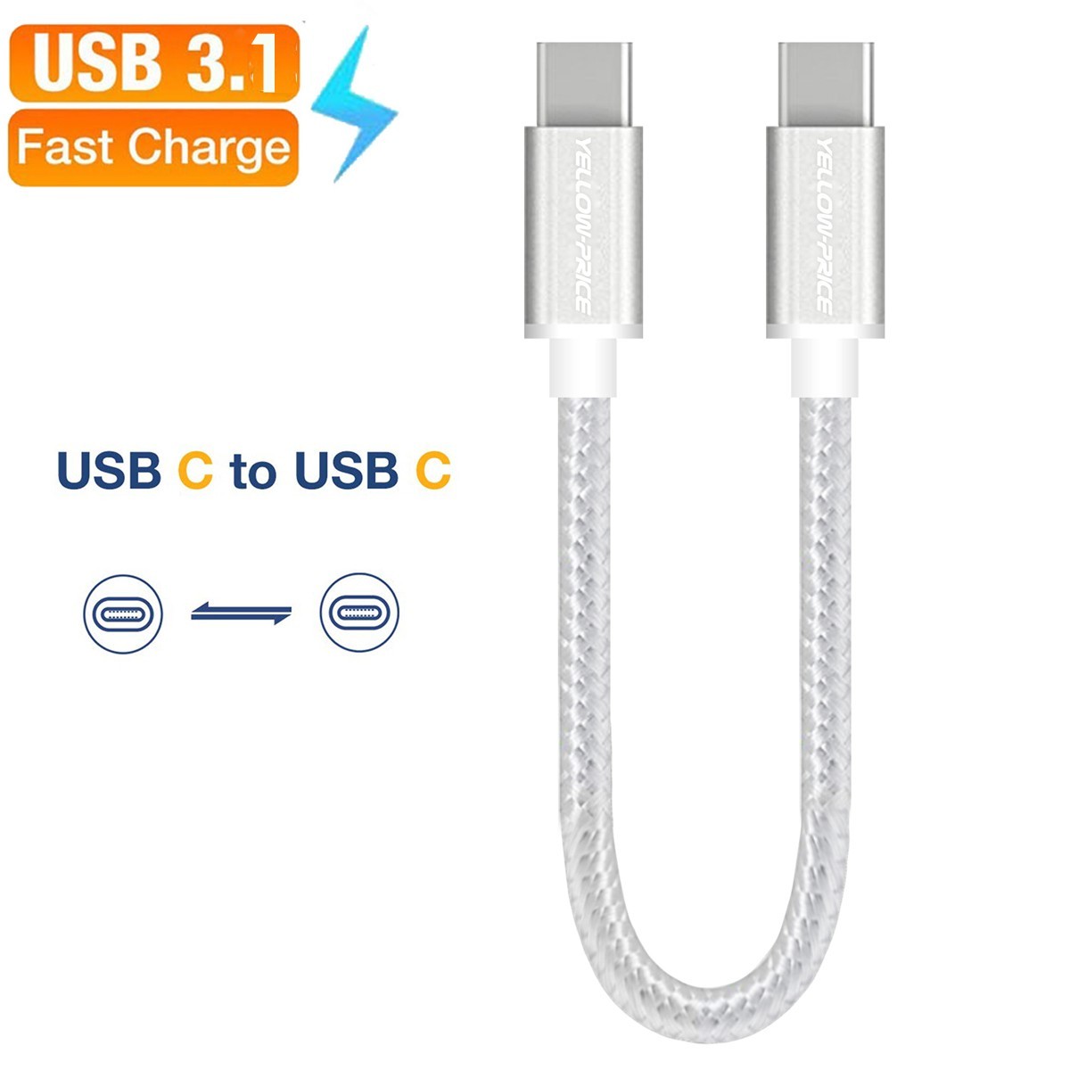 Anti-Twist | Charge, Transfer Data & Sync Cable For Apple iPad Pro 11" WiFi 2020