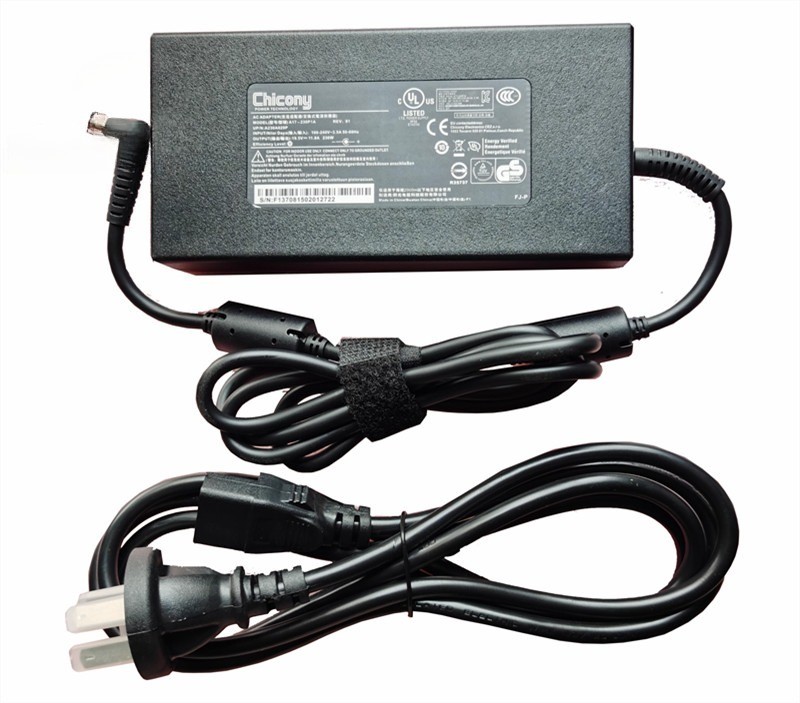 For Chicony A17-230P1A 19.5V 11.8A 230W MSI Clevo GigaByte Charger 5.5*2.5