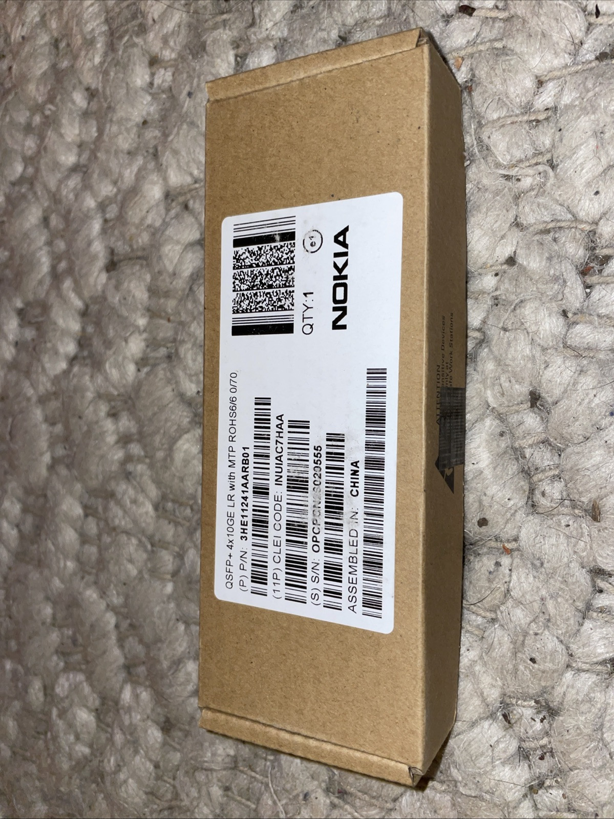 NOKIA ORIGINAL Sealed Brand New 3HE11241AARB01