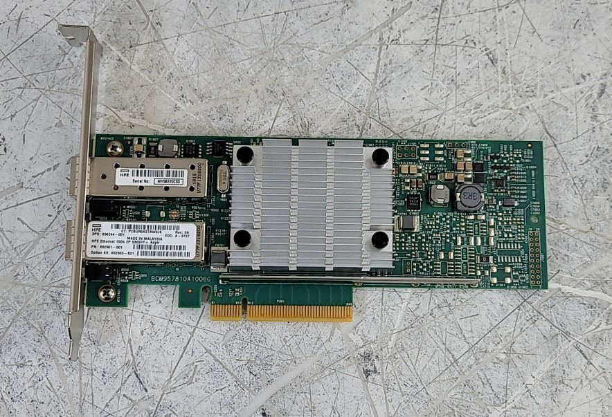 HPE 652501-001 Dual Port Ethernet Adapter 530SFP+ 10GbE