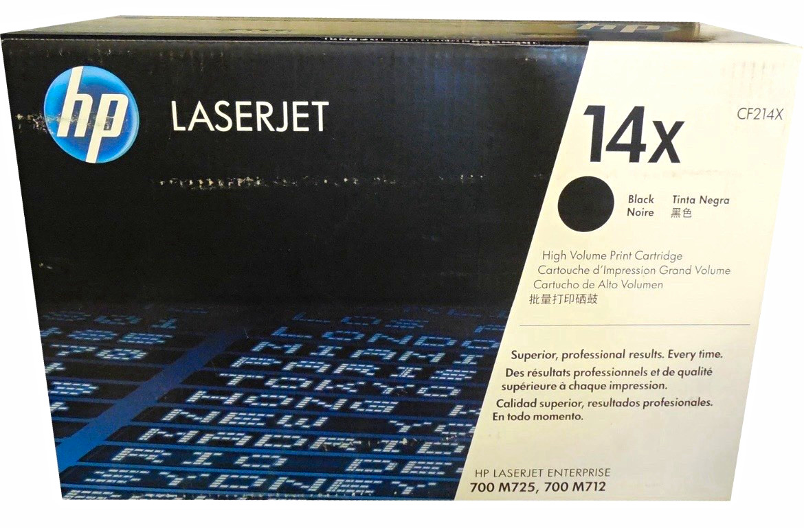 HP LaserJet 14X CF214X Black High Yield Laser Toner Cartridge